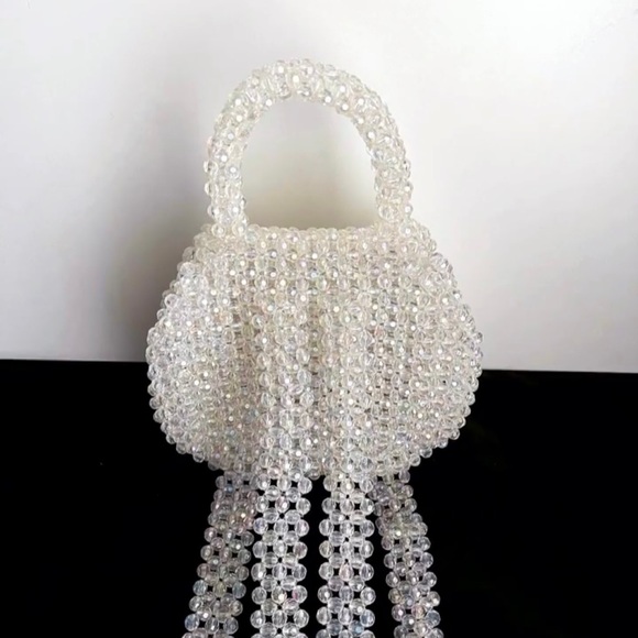Backpack beaded bag - Picture 3 of 5